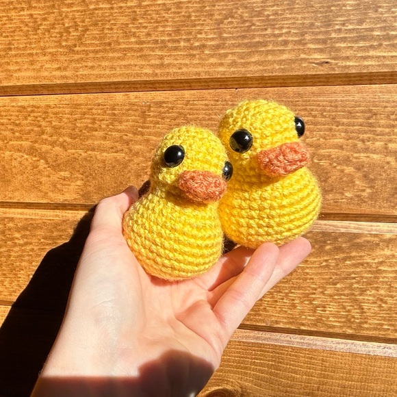 Other - Crochet amigurumi rubber ducky